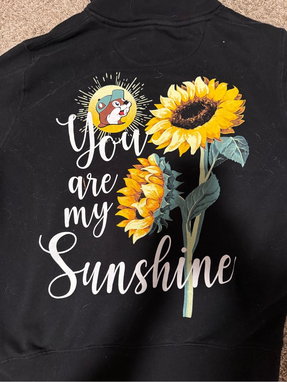 Authentic Buc-ee’s You Are My Sunshine Sunflower Hoodie